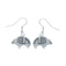 Bear Sterling Silver Navajo Hook Dangle Earrings X10071